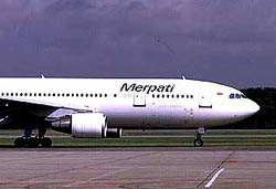 Az Air Merpati egy replgpe